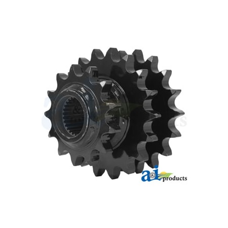 A & I Products Sprocket, Stuffer Feeder, LH Drive, Triple 8" x8" x6.5" A-87664054